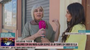 Ana Maria Aldón en 'Fiesta'.