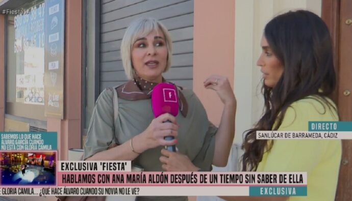 Ana Maria Aldón en 'Fiesta'.