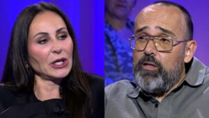 Ana Milán y Risto Mejide en 'Todo es mentira'.