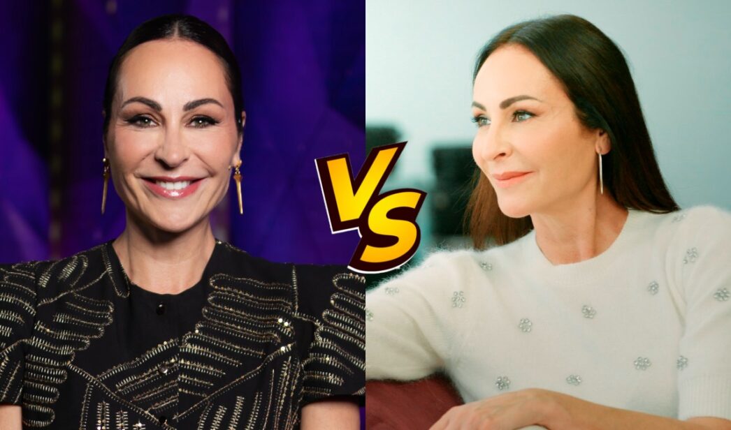 Ana Milán en 'Mask singer' y Ana Milán en 'Ex. La vida después'.