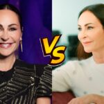 Ana Milán en 'Mask singer' y Ana Milán en 'Ex. La vida después'.