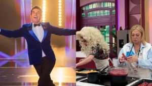 Arturo Valls/ Samantha Ballantines y Belén Esteban