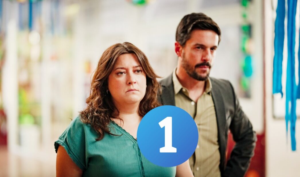 Mariona Terés y Alejo Sauras en 'Barrio Esperanza'