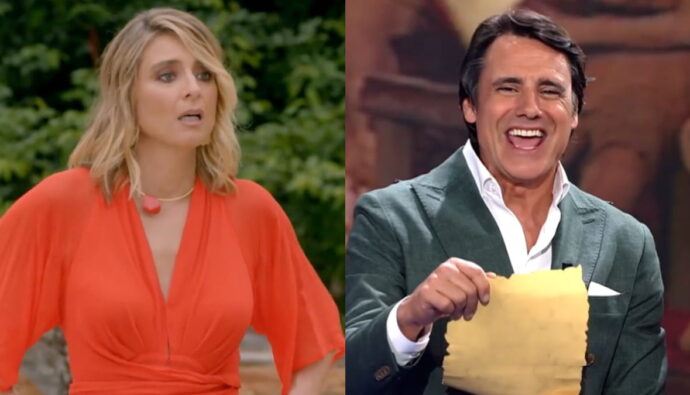 Sandra Barneda y Ion Aramendi