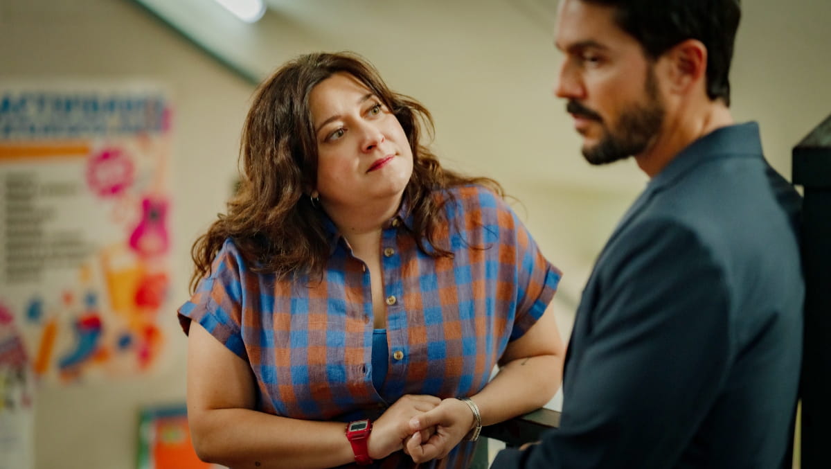 Mariona Terés y Alejo Sauras en el capítulo 4 de 'Barrio Esperanza'