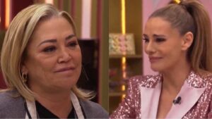 Belén Esteban y Paula Vázquez en 'Top Chef'.