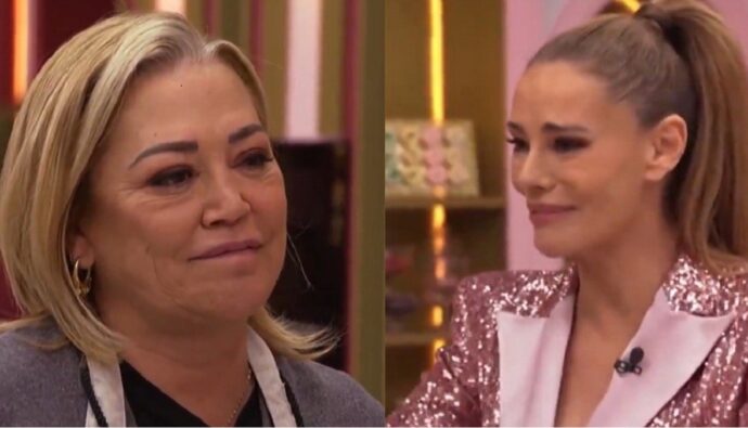 Belén Esteban y Paula Vázquez en 'Top Chef'.