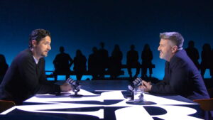 Juan Diego Botto y Aimar Bretos en 'La noche de Aimar'