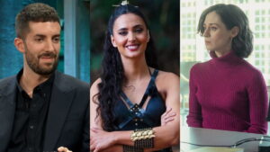 David Broncano, María Lamela y Elena Rivera