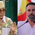 Candela Peña y Santiago Abascal.