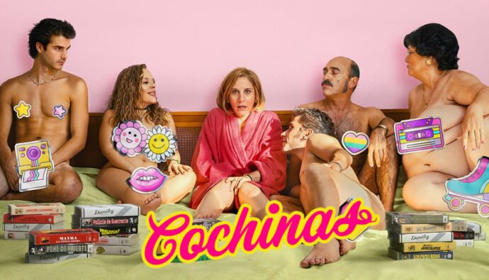 Cartel oficial de 'Cochinas'
