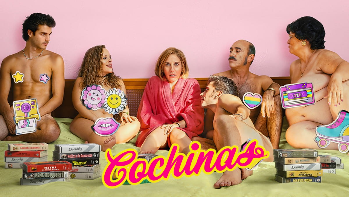 Cartel oficial de 'Cochinas'