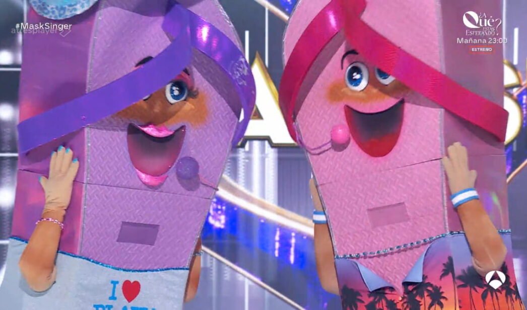 Chanclas, desenmascaradas en 'Mask Singer 5'.