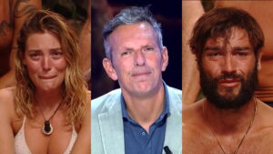 Claudia Chacón, Joaquín Prat y Gerard Arias