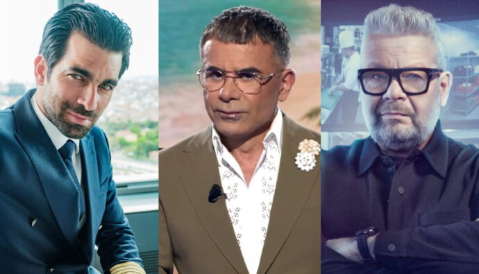 Rubén Cortada, Jorge Javier Vázquez y Alberto Chicote