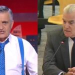 El Gran Wyoming y Luis Bárcenas.