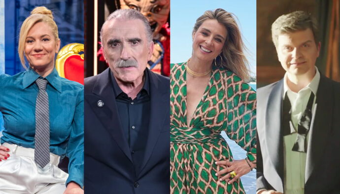 Henar Álvarez, Juan y Medio, Sandra Barneda y Marc Giró.