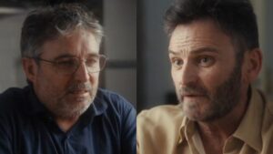 Jordi Évole con Fernando Tejero en 'Lo de Évole'.