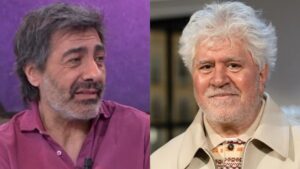 Juan del Val y Pedro Almodóvar.