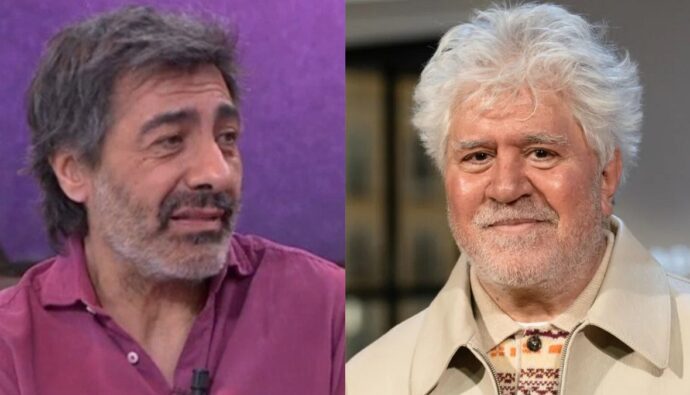 Juan del Val y Pedro Almodóvar.