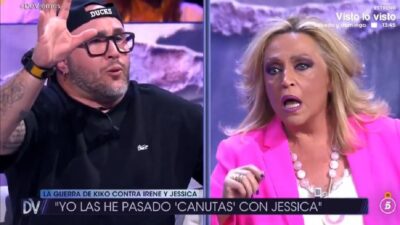 Kiko Rivera y Lydia Lozano en '¡De viernes!'.