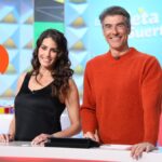 Jorge Fernández y Laura Moure en 'La ruleta de la suerte'
