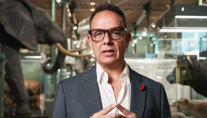 Ángel Llàcer en 'Una fiesta de muerte'.