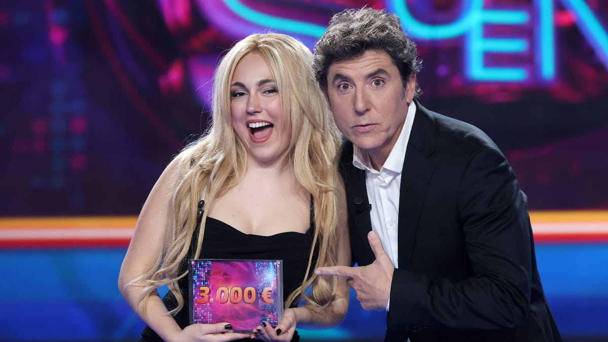 María Parrado, ganadora de la gala 1 de 'Tu cara me suena 13'