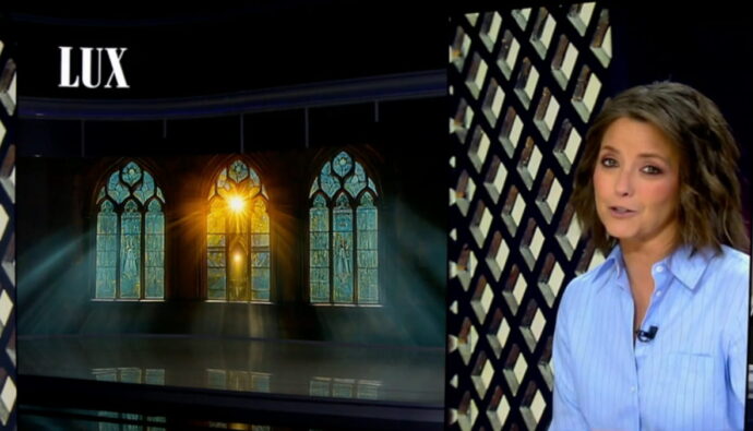 María Casado en 'Informativos Telecinco'.