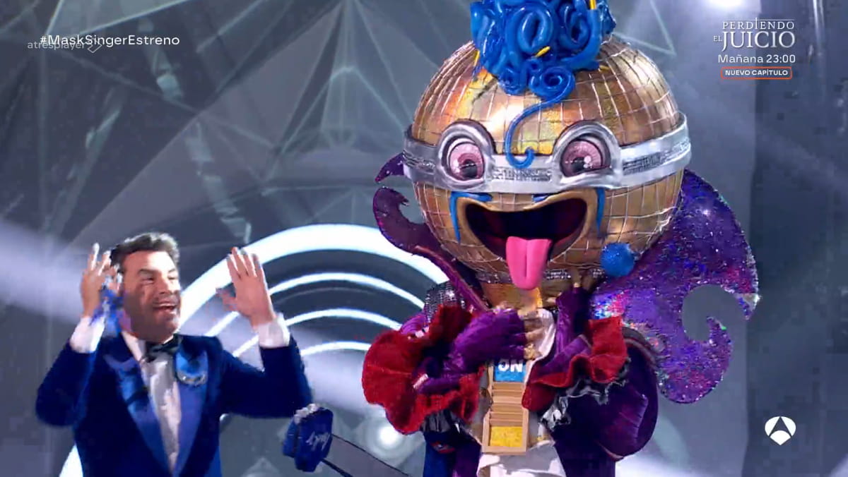 'Mask Singer 5' sorprende al desvelar en el estreno a una famosa internacional como su primera desenmascarada
