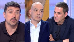 Ramón Espinar, Nacho Abad y Antonio Naranjo