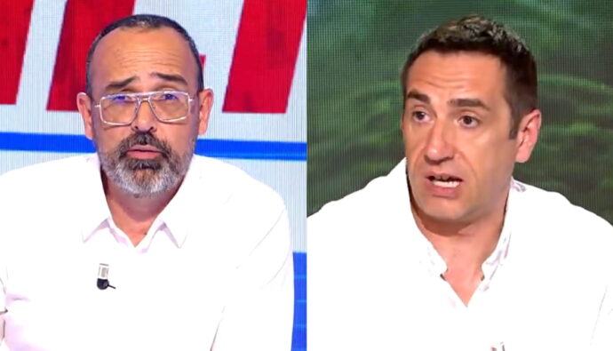 Risto Mejide y Emilio Delgado en 'Todo es mentira'