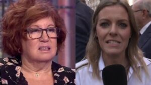 Rosa Villacastín y Andrea Ropero.