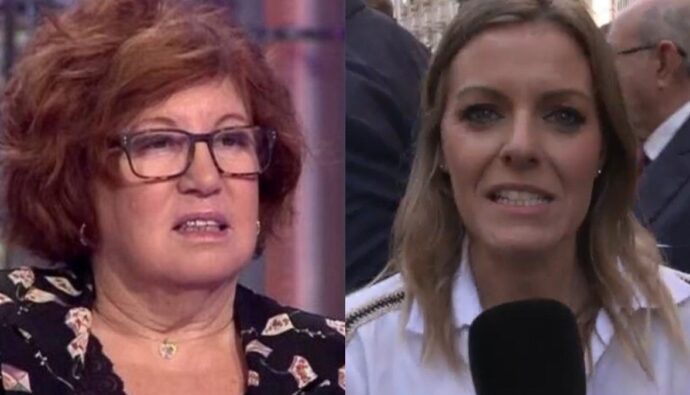 Rosa Villacastín y Andrea Ropero.