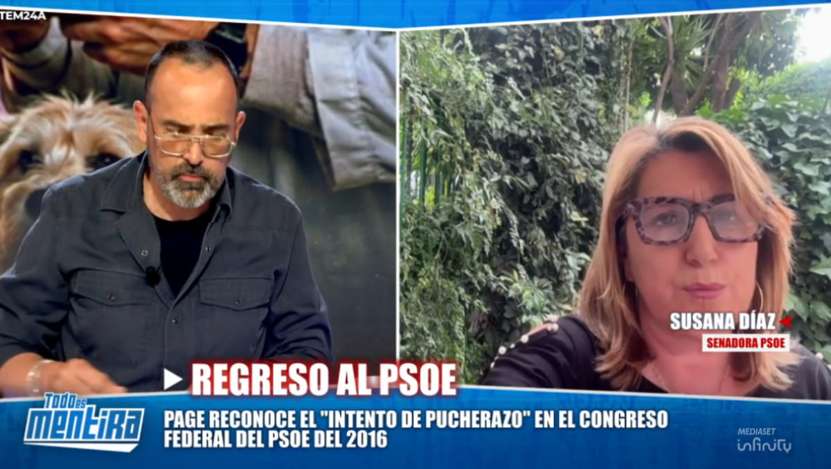 Risto Mejide despacha a Susana Díaz y deja entrever su despido en 'Todo es  mentira': "Ha sido un placer conocerte"