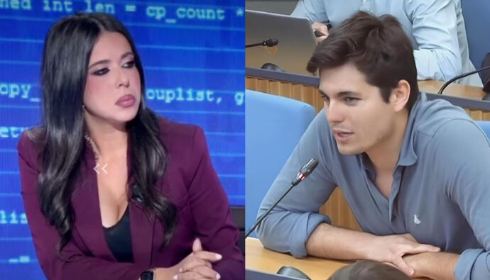 Sarah Santaolalla y Vito Quiles