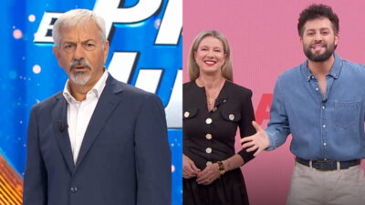 Carlos Sobera, Anne Igartiburu y Javier de Hoyos