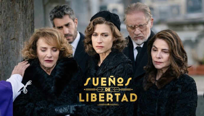 El funeral de Pelayo en 'Sueños de libertad'.