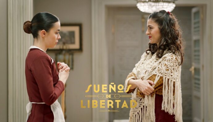 Paula y Carmen en 'Sueños de libertad'