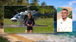 Jorge Javier y Nagore Robles en 'Supervivientes 2026'.