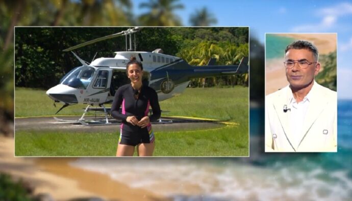 Jorge Javier y Nagore Robles en 'Supervivientes 2026'.