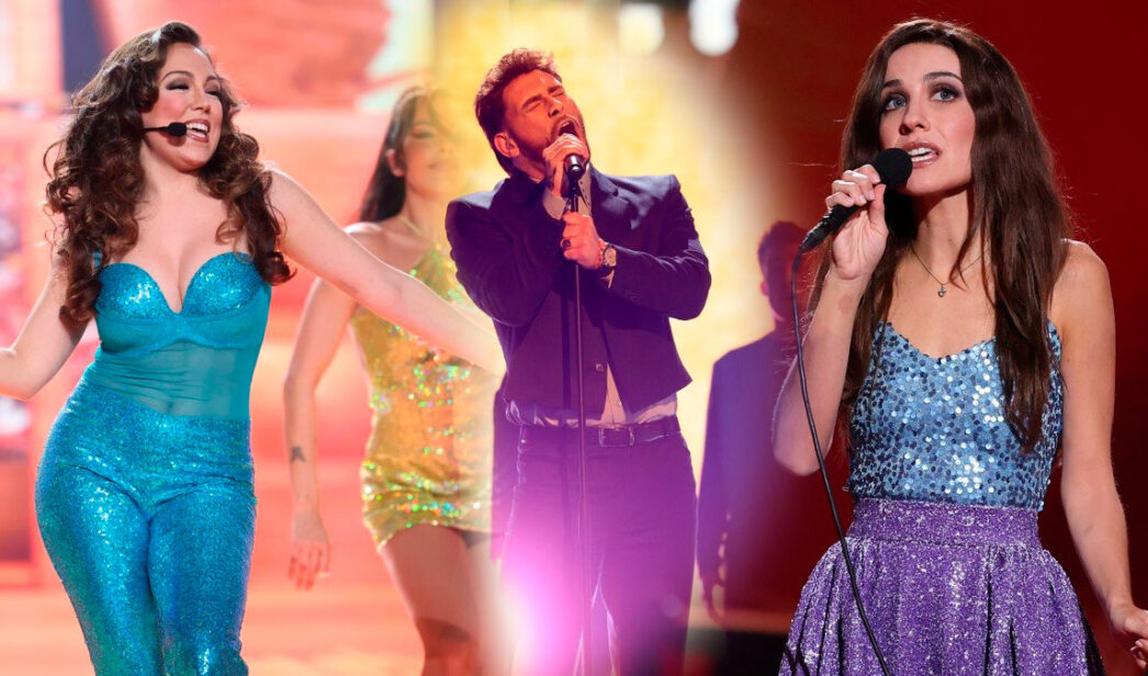 J Kbello, María Parrado y Paula Koops en la gala 2 de 'Tu cara me suena 13'