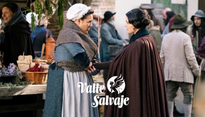 Luisa y Aurora en 'Valle Salvaje'