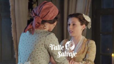 Luisa y Bárbara en 'Valle Salvaje'.