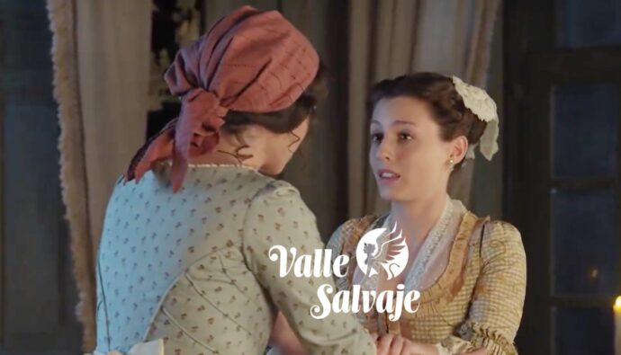 Luisa y Bárbara en 'Valle Salvaje'.