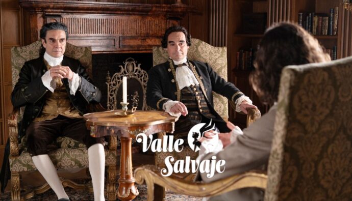 José Luis y don Hernando en 'Valle Salvaje'