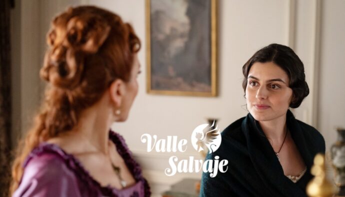 Enriqueta y Luisa en 'Valle Salvaje'.