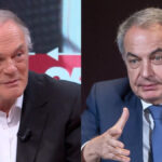 Pedro Piqueras y José Luis Rodríguez Zapatero