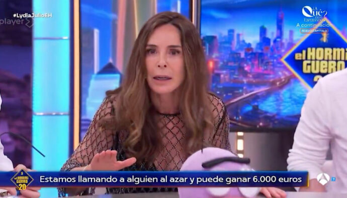 Lydia Bosch en 'El Hormiguero'