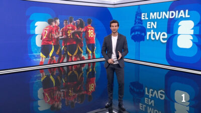 Nico de Vicente, en 'Deportes' de La 1 de RTVE